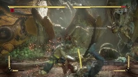 SCORPION BURNING SPECTRE: Practicing  Combos and restand pressure and mix-ups