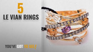 10 Best Le Vian Design Rings: LeVian Ring Chocolate and Vanilla Diamonds Multi Color Varies
