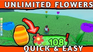 QUICK AND EASY WAY TO GET FLOWERS IN INFINITE TOWER TYCOON - Roblox