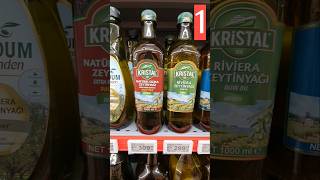 Türkiyədə Marketdə Satılan 5 Ən Keyfiyyətli Zeytun Yağları Neçəyə Başa Gəlir ?