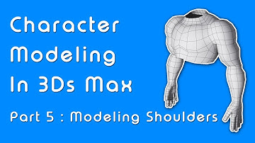 Beginner Guide to Character Modeling in 3ds Max - Part 5 Shoulders