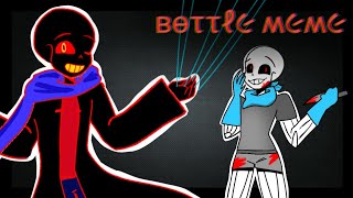 Bottle meme | undertale Au's (short Animation)