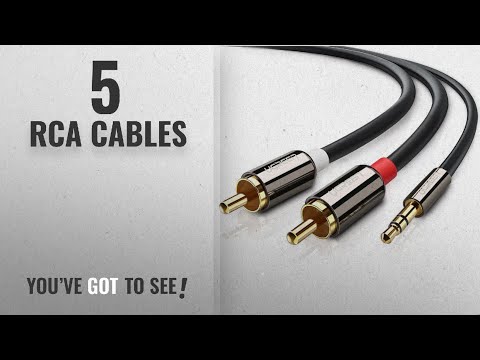 Top 10 Rca Cables [2018]: UGREEN RCA Audio Cable, 3.5mm Stereo Jack to 2 RCA Phono Y Audio Splitter