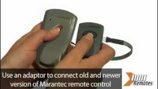 How to program your remote Marantec Old