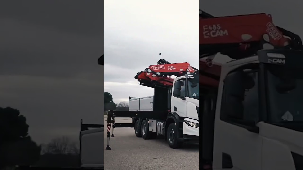 GRU FASSI F485RA.2.26 XE-Dynamic allestita su Iveco X/WAY 420 cv