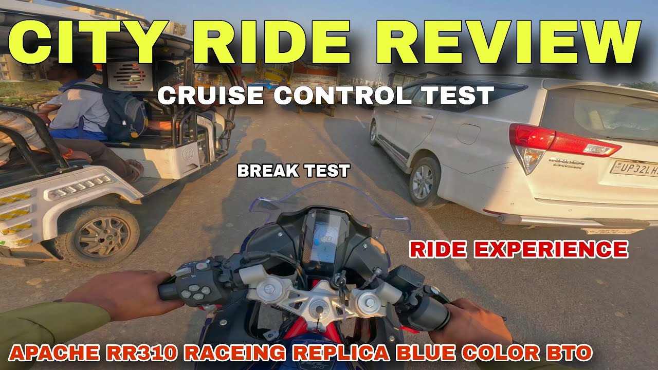 2025 NEW TVS APACHE RR310 RACEING REPLICA BLUE COLOUR II CITY' RIDE ...