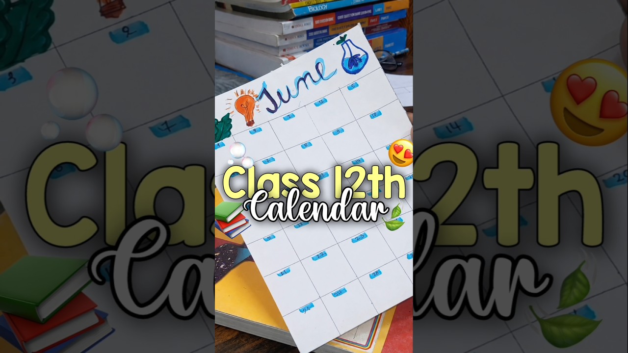 🌷 JUNE RESET 2026 | Creating My Study Calendar & Setting New Goals 📚✨#shorts #ytshorts