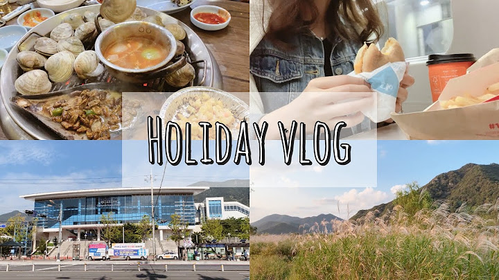 [VLOG] 추석 브이로그 / 결혼 후 첫 명절 시댁가기 / 코로나에 ktx타기 / 산소 / 서해 사람없는 해수욕장 / 춘장대해수욕장 / 오이도 / 서해 조개구이 / 생새우소금구이