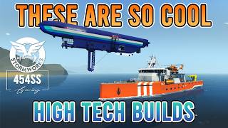 Exploring Two High-Tech Community Builds (Stormworks)
