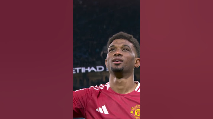 Amad Scores Late To Beat City! ❤️‍🔥