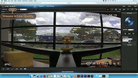 Amcrest WebUI - How to Troubleshoot Sub stream Mode to enable Live View Screen