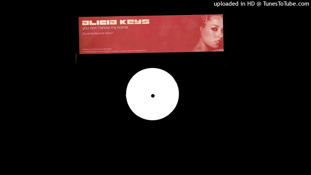 洋楽 Alicia Keys YOU DON'T KNOW MY NAME You Don't Know My Name - EP - Album by Alicia Keys - Apple Music