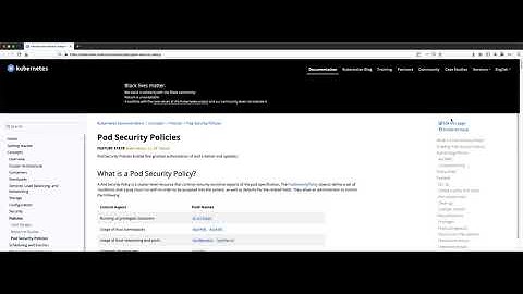 Kubernetes PSP and Order