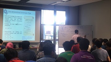 Lecture 13: Compressible Fluid Flow Part 1/2