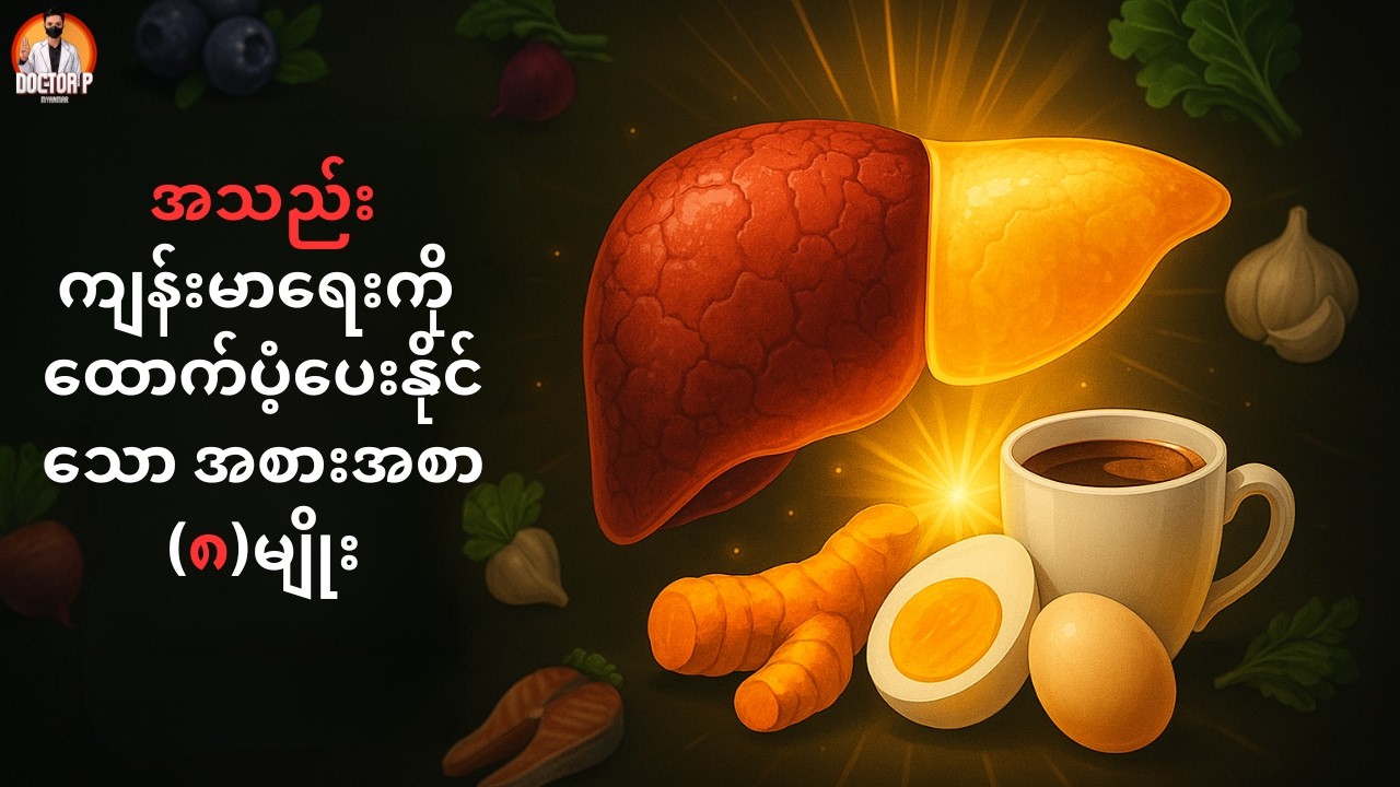 အသည်းကျန်းမာရေးကို ထောက်ပံ့ပေးနိုင်သော အစားအစာ (၈)မျိုး