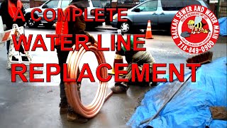 Water Line Replacement: Start To Finish