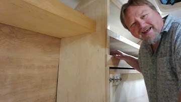 Shuttle bus rv conversion (Part 45) Solar Planning and Installing the Bluetooth Stereo DVD system