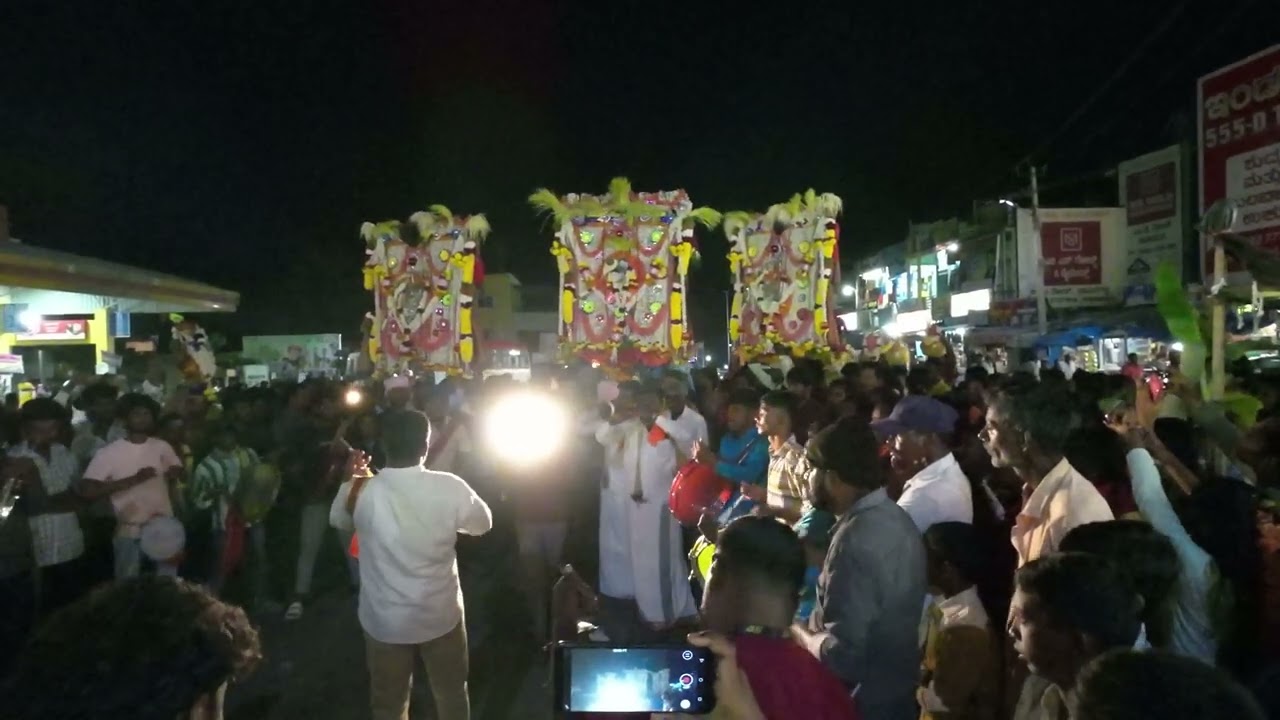 ಶಬರಿ ಮಲೆ ಯಾತ್ರೆ ಭಾಗ 3 ತಮಟೆ ಸೌಂಡ್ 👌👌👌👌