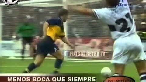 Boca 1 vs Gimnasia LP 1 CLAUSURA 1999 Riquelme, Yllana