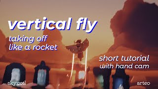 vertical fly tutorial with handcam | sky:cotl tutorial screenshot 3