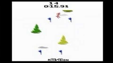 Activision Classics - Skiing (Slalom Racing)