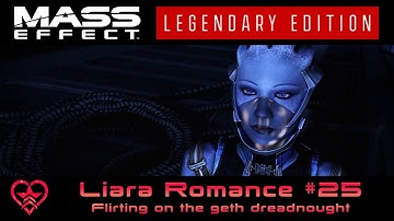 Liara Renegade FemShep Romance, Part 25: Flirting on the geth dreadnought – Mass Effect 3