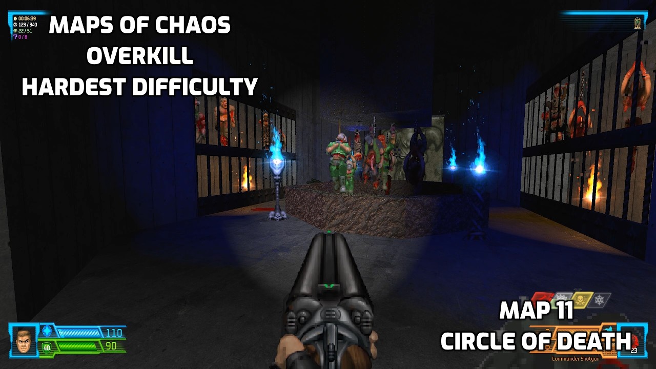PROJECT-BRUTALITY Maps of Chaos OVERKILL HARDEST DIFFICULTY MAP 11 ...