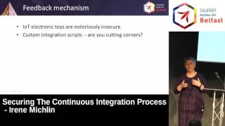AppSec EU 2017 Securing The Continuous Integration Process by Irene Michlin