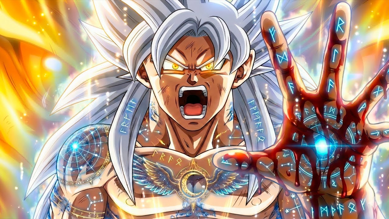 Goku unlocks a new power from the Luminous God and terrifies them all