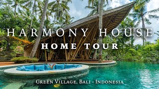 Harmony House - Home tour video - Green Village Bali