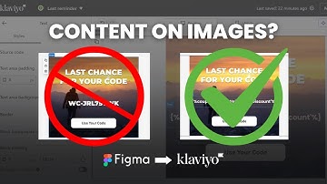 How to Layer Content Over Images in Klaviyo | From Figma design