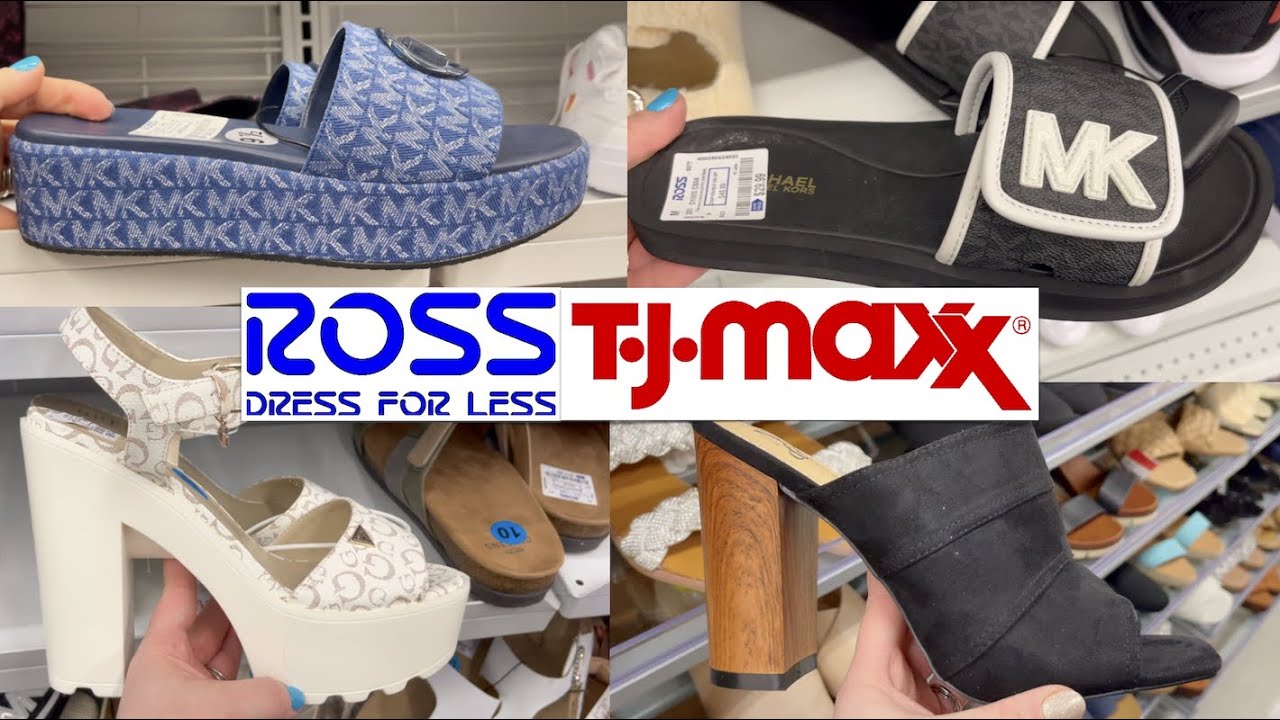 TJ MAXX & ROSS DRESS FOR LESS SHOP WITH ME 2023 SHOE SHOPPING, HEELS