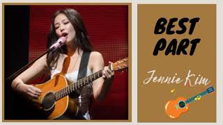 Blackpink Jennie Kim - BEST PART Cover (Lyrics)