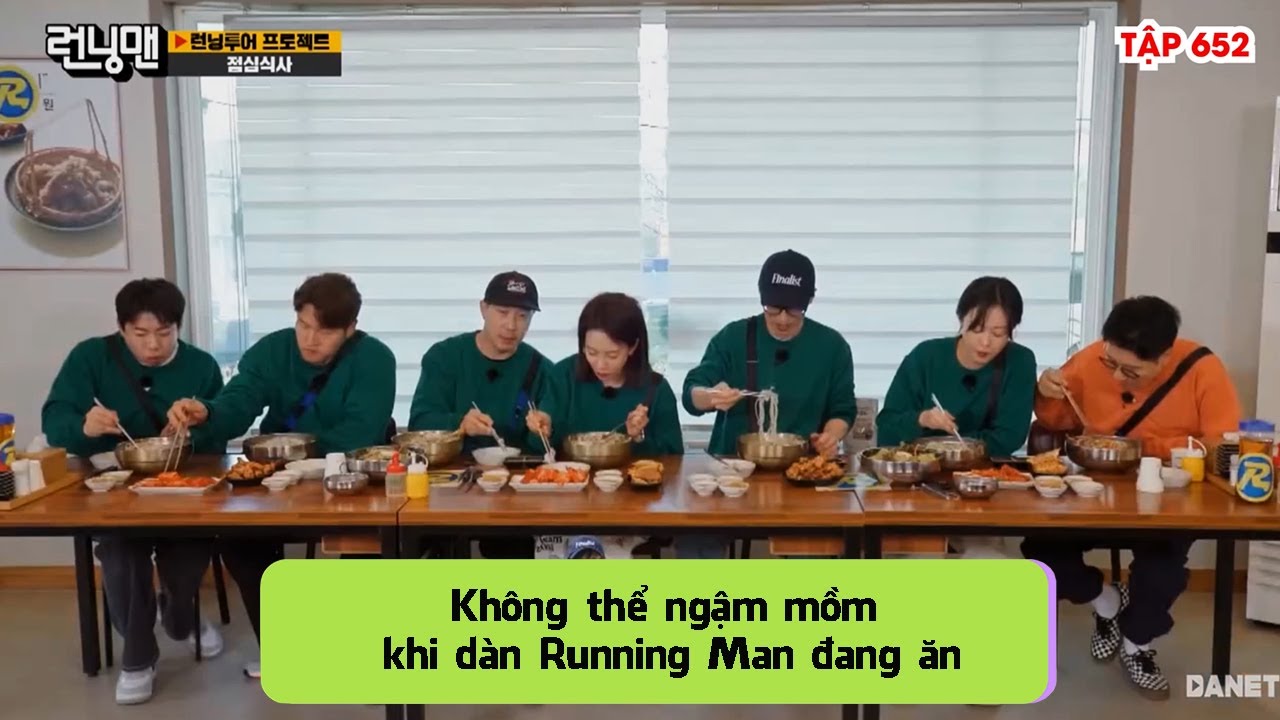 Running Man Han Không thể ngậm mồm khi dàn Running Man đang ăn | RUNNING MAN HÀN ...
