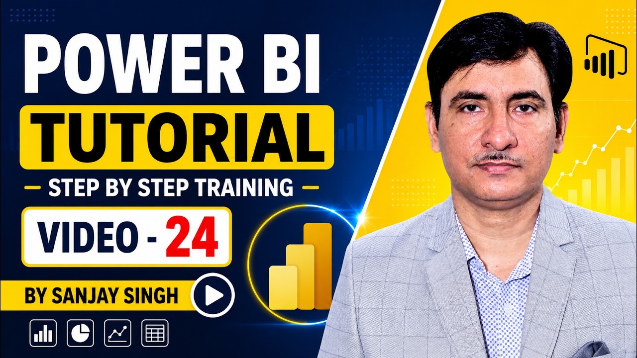 Power BI Part -24 | Complete Course for Beginners to Advanced | Job ...
