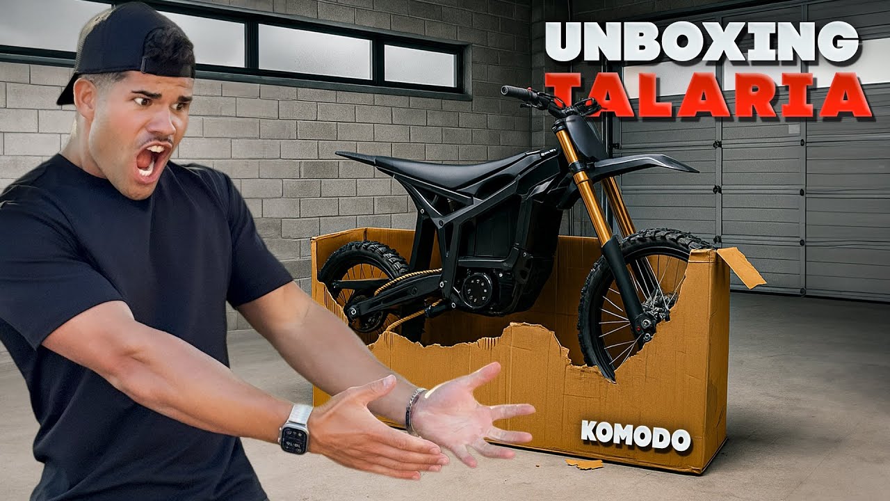 UNBOXING NUOVA TALARIA KOMODO 😍 LA PIU’ POTENTE DI SEMPRE 🚀