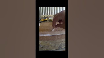 How to cover screw holes with self made dowels sticks #shorts #woodworking #wood #carpentry