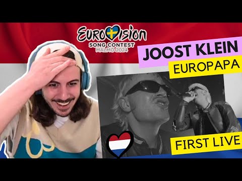 ?? Reaction Joost Klein - Europapa LIVE (SUBTITLED) | Reaction The Netherlands Eurovision 2024