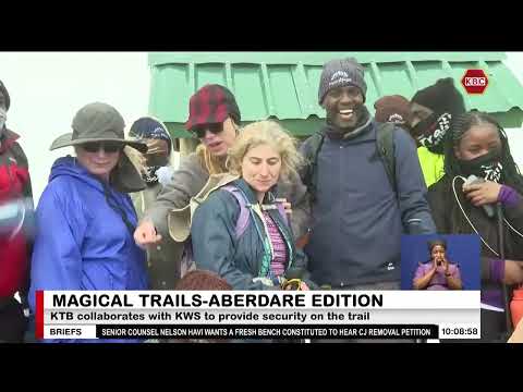 Magical Trails | Participants hike up 4000M Ol Donyo Lesatima