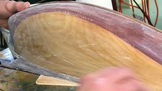 Cat Boat Half Hull by Malcolm M. Crosby, Part 14: Varnishing