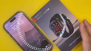 Vamos a conocer el Smartwatch tk71, unboxing