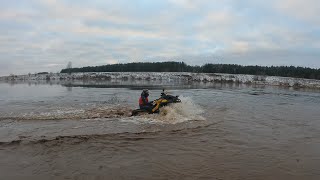 Холодная покатушка на квадрах часть2