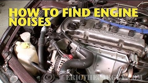 How To Find Engine Noises -EricTheCarGuy