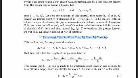 Accumulation Points and the Bolzano–Weierstrass Theorem