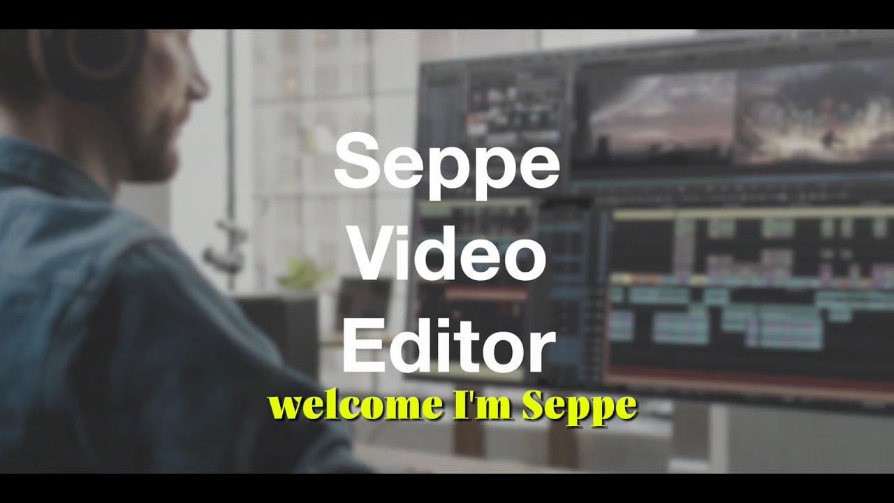 my introduction as video editor