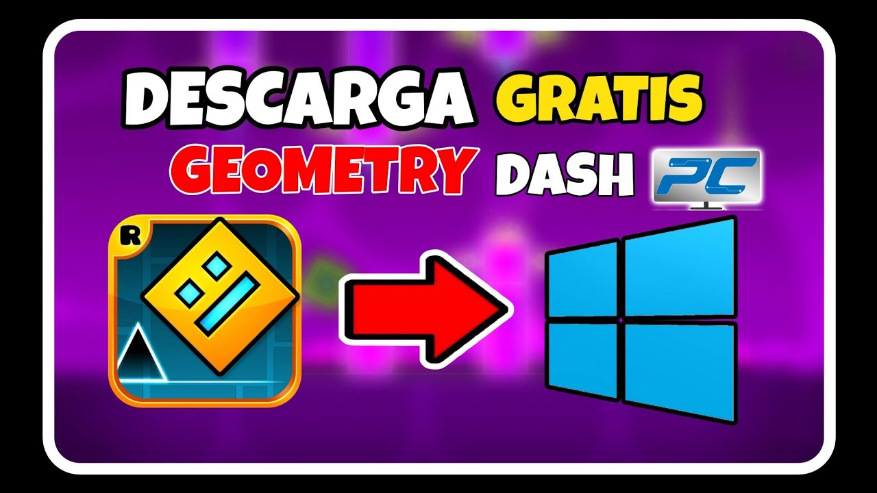 Como DESCARGAR GEOMETRY DASH 2.11 para PC Gratis (actualizable) 2023 ...