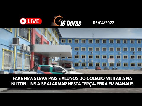 Fake News leva pais e alunos do Colégio Militar 5 na Nilton Lins a se alarmar nesta terça-feira.