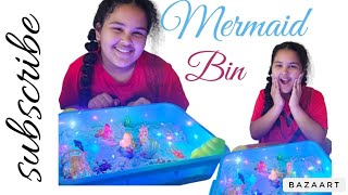 Gaietydiy  Mermaid Sensory Bin Unboxing/Review #sensoryplay #mermaid #amazing #unboxing #review