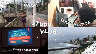 📚Study vlog: dias tranquilos, adiantando estudos, correndo...