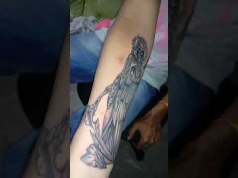 Santa muerte tatuaje - YouTube